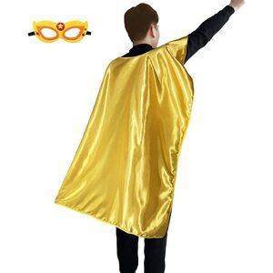 6137 Adults Superhero Cape And Mask, Birthday Gifts For Cosplay